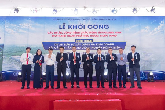 Công ty của ông Đặng Thành Tâm khởi công Khu công nghiệp hơn 1.500 tỷ đồng tại Quảng Ninh