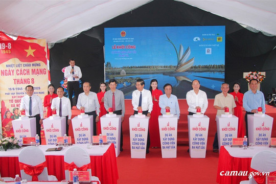 Một tỉnh ở Việt Nam khởi công công trình mang tính biểu tượng hơn 21 tỷ đồng, rộng gần 1,5 ha
