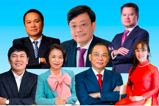 Tài sản vợ chồng tỷ phú Phạm Nhật Vượng chiếm gần 3/4 Top 20 người giàu nhất sàn chứng khoán Việt Nam 