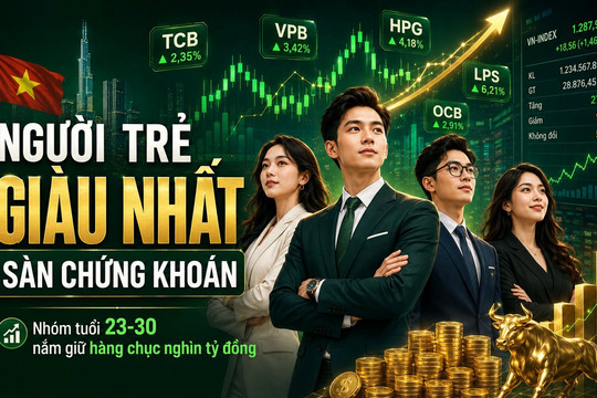 5 người Việt Nam chưa quá 25 tuổi đã sở hữu khối tài sản hơn 25.000 tỷ đồng