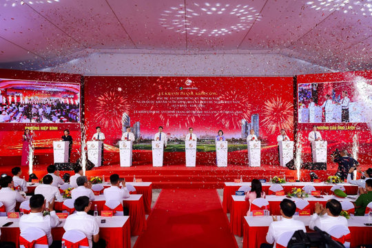 Khang Điền khởi công dự án chỉnh trang đô thị khu Mả Lạng và chợ Gà - Gạo