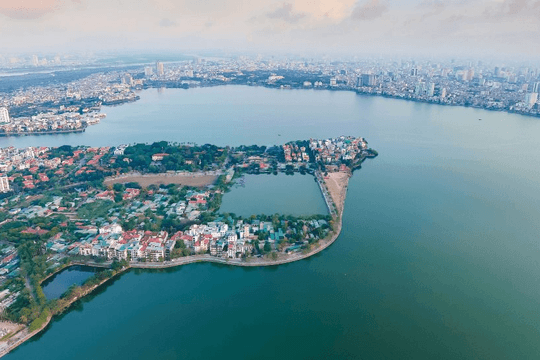 Hà Nội sẽ xây cầu đi bộ vươn ra giữa Hồ Tây giống như ở Thụy Sĩ, Ý: Thiết kế đặc biệt, nằm trong đại dự án cải tạo hơn 30.000 tỷ đồng