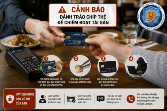 Công an cảnh báo thủ đoạn lừa đảo mới liên quan đến thẻ ngân hàng