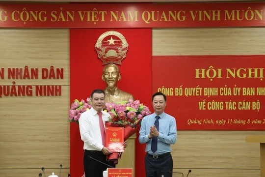 Bổ nhiệm ông Nguyễn Vũ Quý làm Phó Giám đốc Ban Quản lý dự án đầu tư xây dựng khu vực I