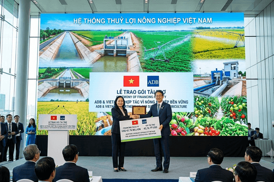 ADB và Việt Nam ký kết gói tài trợ trị giá 42,76 triệu USD