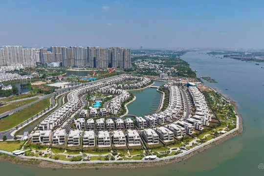 Khu dinh thự giá 380 tỷ đồng một căn vừa được mở luồng đường thuỷ nội địa