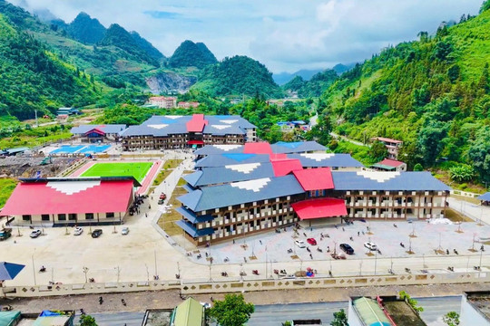 Việt Nam vừa có thêm 1 trường nội trú 257 tỷ đồng: Xây dựng thần tốc trong 9 tháng, quy mô gần 50.000m2