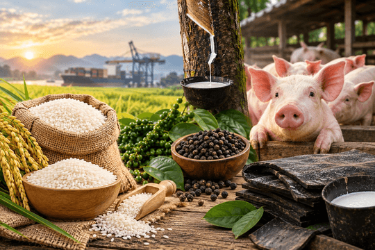 Thị trường hàng hóa 5/9: Heo hơi tăng trở lại, cao su thế giới tiếp tục giảm
