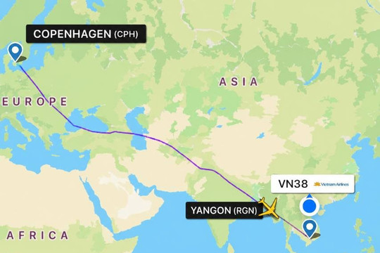 Chuyến bay Vietnam Airlines chuyển hướng hạ cánh tại Myanmar cấp cứu sản phụ sinh con trên máy bay
