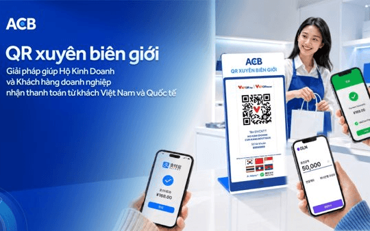 Mới từ ACB: Giải pháp thanh toán doanh nghiệp, hộ kinh doanh và khách hàng đều quan tâm