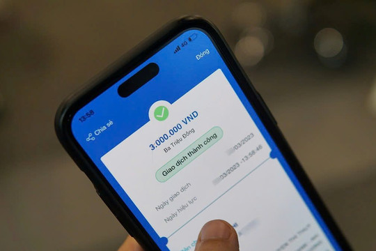 Công an cảnh báo người dân sử dụng tài khoản cá nhân để nhận tiền trong trường hợp sau 