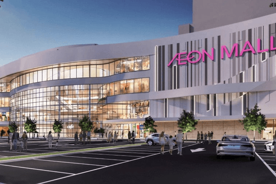 Tin vui: Dự kiến ngay tháng sau, Việt Nam sẽ có thêm một trung tâm thương mại AEON Mall đi vào hoạt động