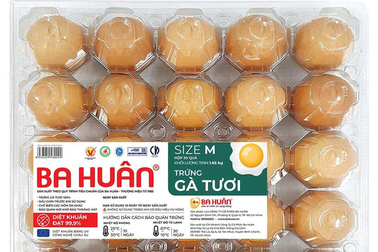 Công ty trứng nổi tiếng Ba Huân nợ thuế hơn 30 tỷ đồng