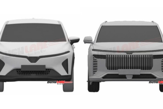 Mẫu xe có ngoại hình giống VinFast VF9 được cấp bằng sáng chế tại Ấn Độ, liệu có sớm ra mắt?
