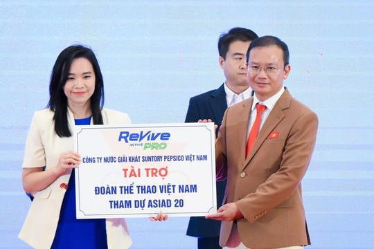 Revive Thể Thao đồng hành cùng Đoàn Thể thao Việt Nam xuất quân chinh phục ASIAD 20