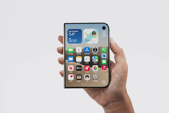 iPhone màn hình gập ra mắt rồi: Tên chính thức là iPhone Duo, giá 51 triệu, màn hình 7,6 inch, đẹp không có chỗ chê