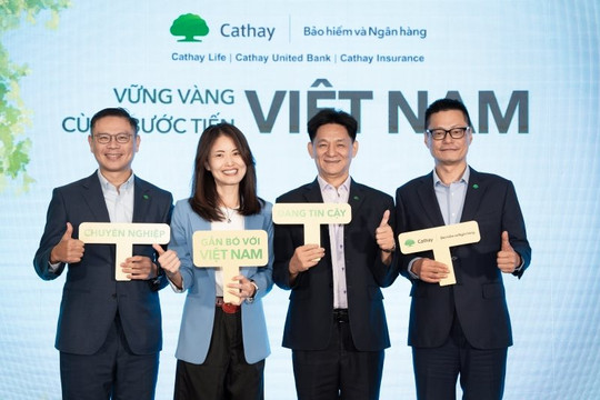 Tập đoàn tài chính lớn nhất Đài Loan (Trung Quốc) xem Việt Nam là thị trường trọng yếu: Bảo hiểm lãi hơn 850 tỷ đồng, app ngân hàng đạt 8,3 triệu lượt tải