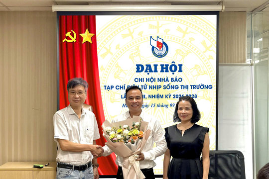 Đại hội Chi hội Nhà báo Tạp chí Nhịp sống Thị trường: Giữ chuẩn mực đạo đức người làm báo, tạo dấu ấn từ chiều sâu chuyên môn