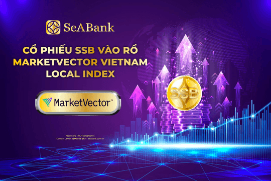SSB là cổ phiếu duy nhất được thêm vào rổ MarketVector Vietnam Local Index