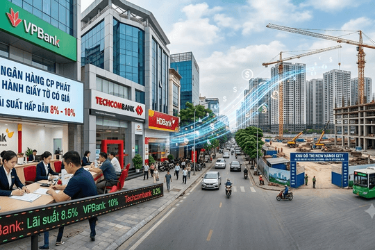 Áp lực nguồn vốn, nhiều ngân hàng đẩy mạnh phát hành giấy tờ có giá 