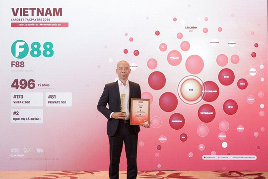 F88 nộp gần 500 tỷ đồng ngân sách năm 2025, mở rộng mạng lưới dịch vụ tài chính cho khách hàng bình dân