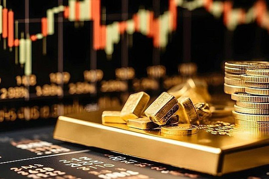 Giá vàng sáng nay lên mức cao nhất trong tuần