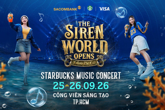 The Siren World Opens 2026 cận kề: Hé lộ loạt đặc quyền độc bản và cú chót săn vé cùng SACOMBANK Visa