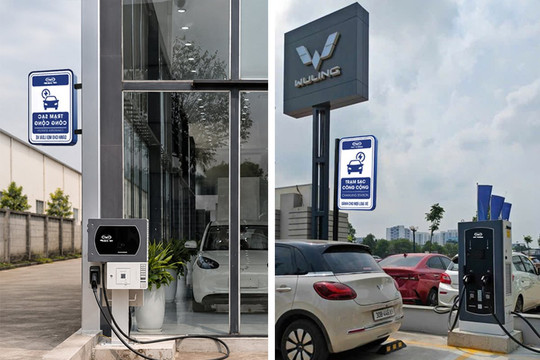 Thần tốc phủ sóng ở miền Nam trong 3 tháng, công ty bán xe điện Trung Quốc rầm rộ ra Bắc: Tiến sát mục tiêu 2.100 trạm sạc trong năm nay