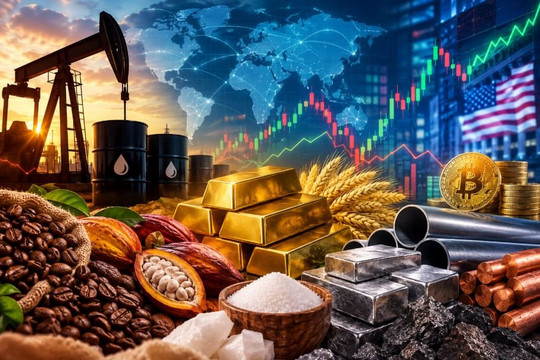 Thị trường ngày 22/9: Dầu hồi nhẹ sau cú sụt khỏi mốc 100 USD, vàng chịu sức ép lãi suất, đường và ca cao hồi phục