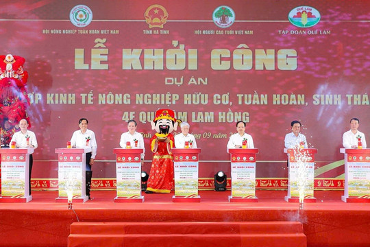 Chủ tịch U80 quê Hà Tĩnh xây tổ hợp nông nghiệp lớn bậc nhất Việt Nam: 5 nhà máy công suất 400.000 tấn/năm, nuôi cả ruồi lính đen