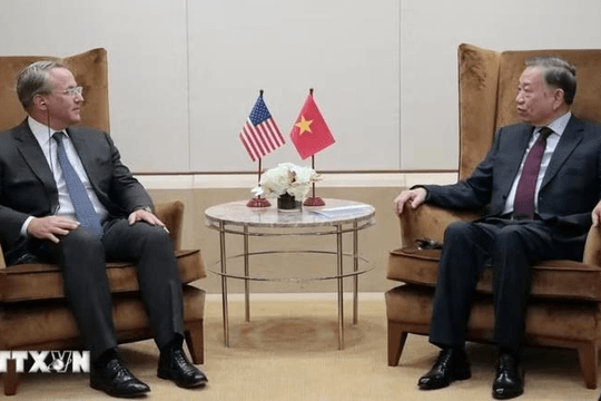 Tổng Bí thư, Chủ tịch nước Tô Lâm gợi mở loạt đề xuất với "ông trùm" Phố Wall và gã khổng lồ thanh toán, đại diện các Tập đoàn hồi đáp ra sao?
