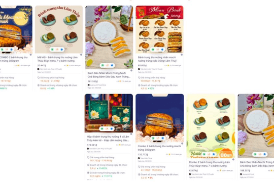 Người Việt chi 159 tỷ đồng mua bánh Trung thu online chỉ trong một tháng