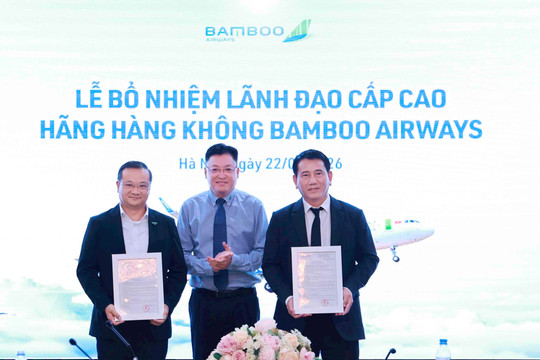 Bamboo Airways bổ nhiệm2 Phó Tổng Giám đốc mới giữa lúc đội bay chỉ còn 1 chiếc