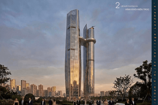 Tòa tháp đôi cao 568m được đề xuất xây ở Hà Nội, dự kiến vượt Petronas Twin Towers của Malaysia trở thành cao nhất thế giới: Huy động máy xúc tháo dỡ công trình trên khu đất dự án