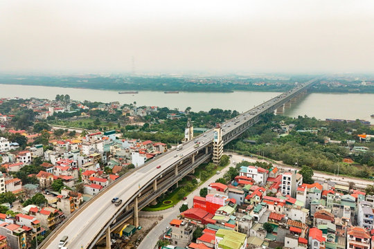 Cây cầu vượt sông 2 tầng đầu tiên và duy nhất tại Việt Nam
