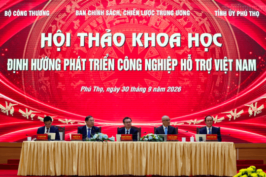 Phát triển công nghiệp hỗ trợ: Hỗ trợ theo chuỗi, theo đơn hàng và kết quả đầu ra