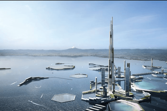 Toà nhà cao gần gấp 4 lần Landmark 81: 421 tầng được xây dựng, là nơi sinh sống cho 55.000 người, chịu được bão và triều cường