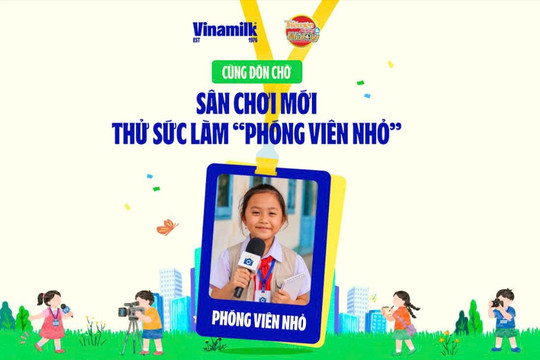Sân chơi để học sinh quan sát, khám phá và kể những câu chuyện về môi trường