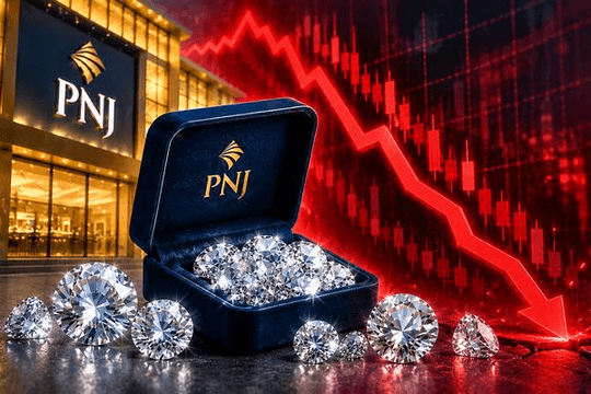 15% PNJ đổi chủ trong một phiên: Khối ngoại “tháo chạy” gần 60 triệu cổ phiếu
