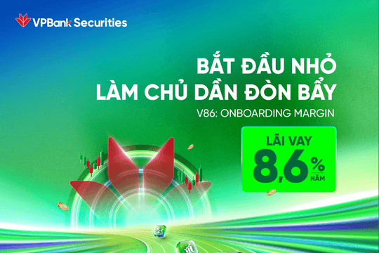Với nền tảng vốn mạnh mẽ, VPBankS duy trì đa dạng ưu đãi margin trong môi trường lãi suất cao