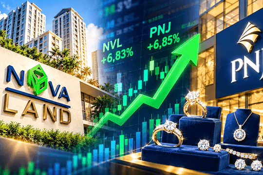 Cổ phiếu NVL và PNJ bất ngờ tăng trần sau loạt thông tin tích cực