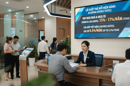 Lãi suất thả nổi cán mốc 17%/năm, áp lực đè nặng người vay