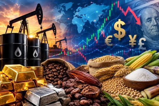 Thị trường ngày 13/10: Dầu neo cao vì căng thẳng Trung Đông, vàng giảm nhẹ rồi tăng trở lại, nông sản phân hóa