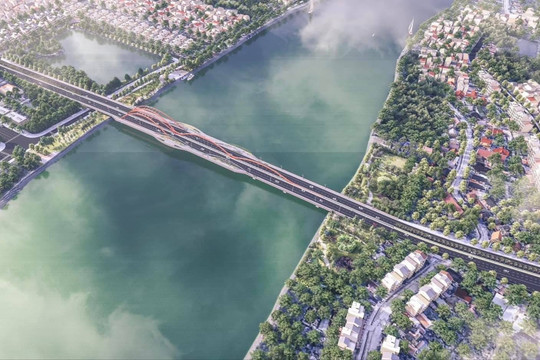 Lần đầu tiên trong lịch sử, Việt Nam phá dỡ một cây cầu đúc hẫng, thay thế bằng cầu dài 488m nối vùng đảo, quyết vượt tiến độ 1 tháng