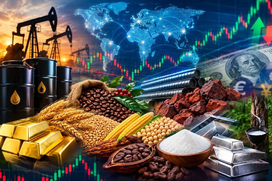Thị trường ngày 14/10: Dầu tăng vì rủi ro nguồn cung, nông sản phân hóa, kim loại chịu sức ép từ lãi suất Mỹ
