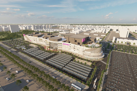 Hôm nay (15/10), AEON chính thức khai trương TTTM thứ 2 trong tháng tại Việt Nam: Rộng 105.000 m2, có tới 5 sân pickleball 