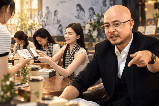 Ông Đặng Lê Nguyên Vũ tặng sách và cà phê miễn phí cho khách hàng tại TP.HCM, áp dụng duy nhất 1 ngày, giới hạn số lượng người được tặng