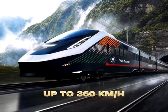 Ở Nga chỉ chạy có 160km/h nhưng bán sang quốc gia tỷ dân lại vọt lên 360km/h, tàu cao tốc Nga sao "thăng hoa" thế?