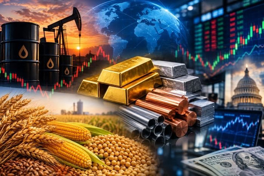 Thị trường ngày 20/10: Dầu diễn biến cực nóng, vàng suy yếu, nông sản đồng loạt giảm