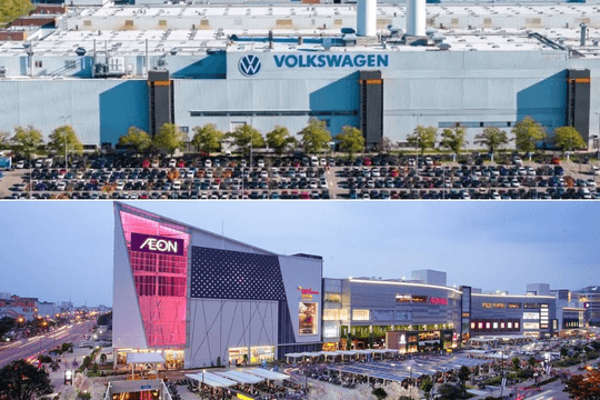 Ngay tháng sau, TTTM Aeon, nhà máy ô tô Volkswagen dự kiến khởi công tại thành phố đáng sống nhất Việt Nam
